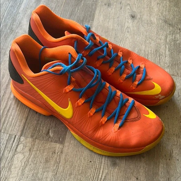 Nike Orange KD’s Size 11 - Picture 3 of 5